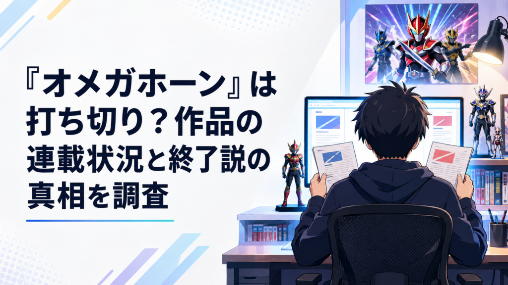 テレビ朝日と東映の公式情報を照合してオメガホーンの打ち切り説を検証する特撮ファン