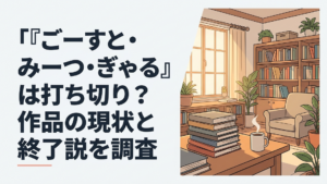 ごーすと・みーつ・ぎゃるの連載状況と打ち切り説を調査するイメージ
