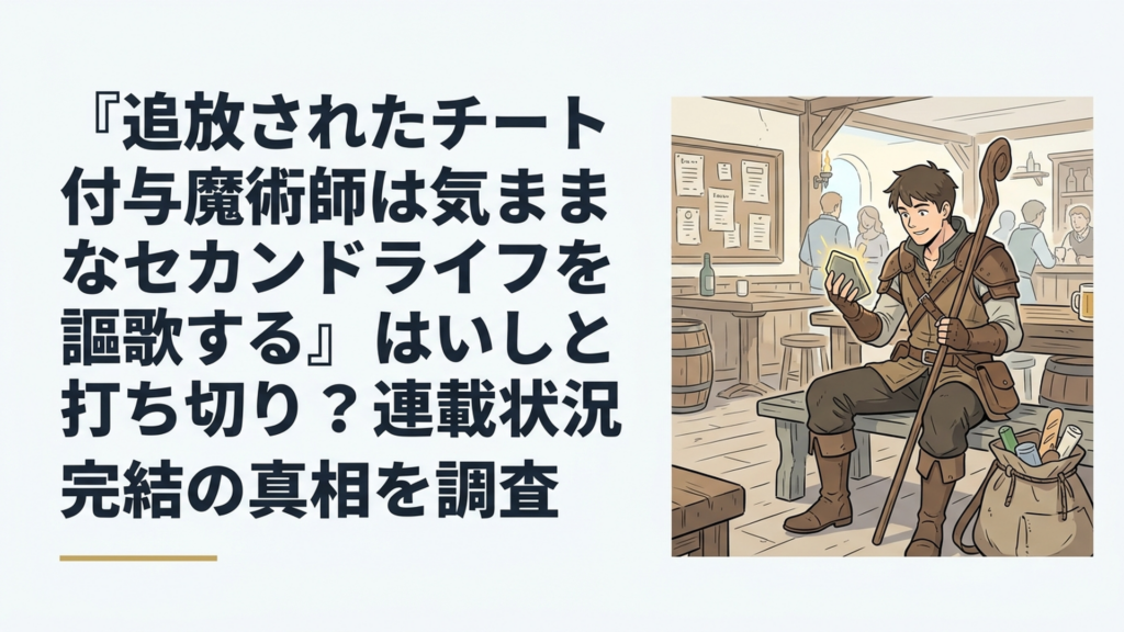 冒険者ギルドを追放された付与魔術師が、規格外の強化ポイントを手にニヤリと笑うシーン