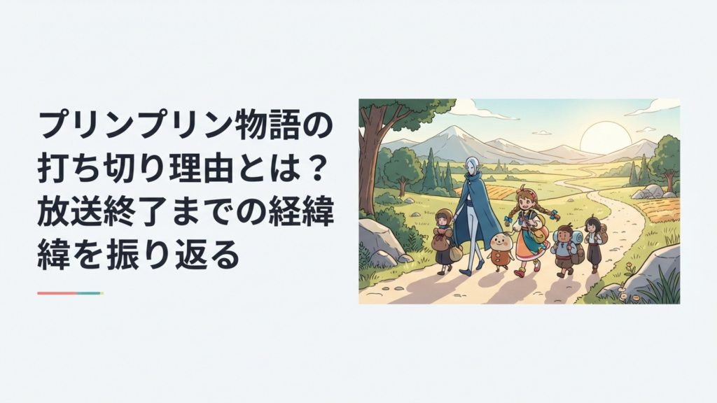 プリンプリンと仲間たちがまだ見ぬ祖国を目指して旅を続ける連続人形劇風の場面