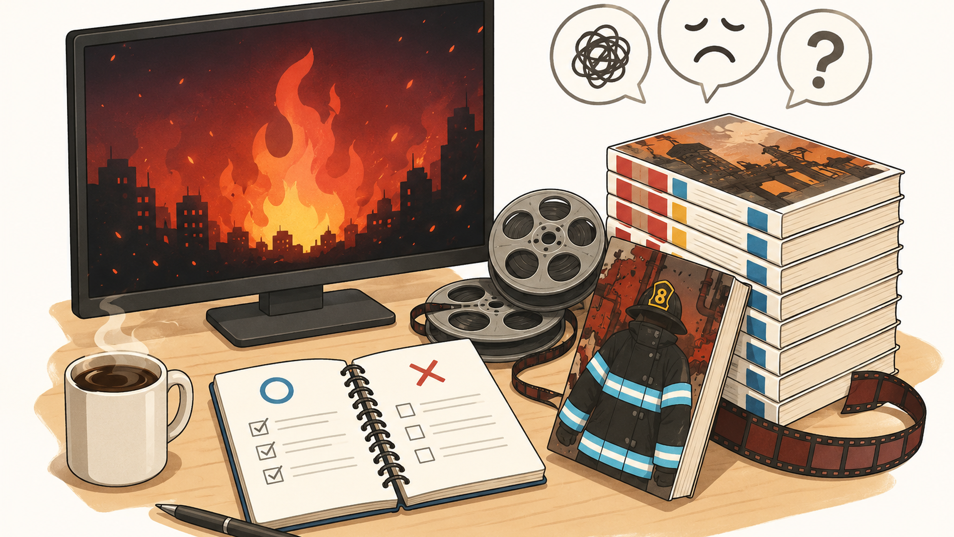 炎炎ノ消防隊は打ち切り？アニメがひどい・つまらないと言われる理由 の内容に合う挿絵（追加2枚目）